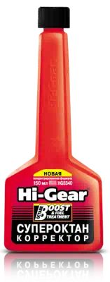 HG3340 — Октан-корректор и кондиционер для системы питания бензиновых двигателей! с SMT2 150мл HI-GEAR