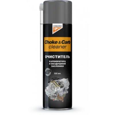 320805 — Очиститель карбюратора Очиститель карбюратора и воздушной заслонки Choke&carb cleaner 520мл KANGAROO