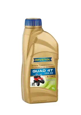 115216000101999 — Масло QUAD 4T 10w40 1л Германия п/синт RAVENOL