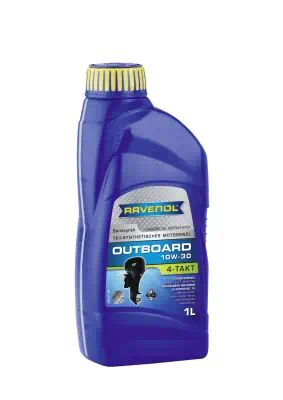 115320300101999 — Масло Outboardoel 4T 10w30 1л пс Германия RAVENOL