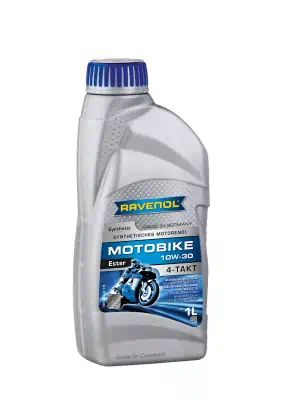 117211100101999 — Масло Motobike 4-T Ester 10w30 1л Германия RAVENOL