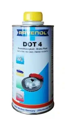 135060150005000 — Тормозная жидкость DOT-4 (0,5 л) (второй номер 401 35692152) RAVENOL
