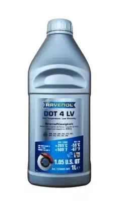 135060500101000 — Тормозная жидкость DOT 4 LV (1л) (второй номер 401 35862326) RAVENOL
