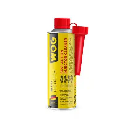 WGC0521 — Очиститель инжекторов присадка направленного действия в бензин (на 40-50 л) с насадкой WOG, 335 мл WOG
