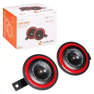 AHR12D01 — Сигнал звуковой дисковый гц дб в комплект AIRLINE