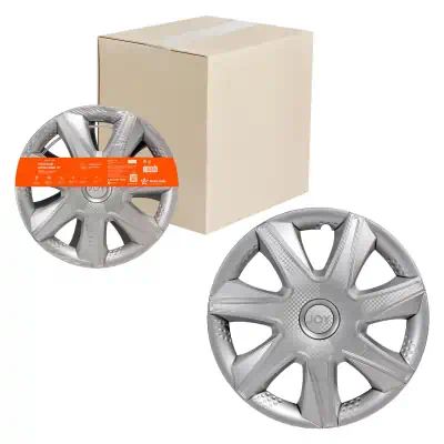 AWCC1531 — Колпаки колесные джой серебристый карбон компл  AIRLINE