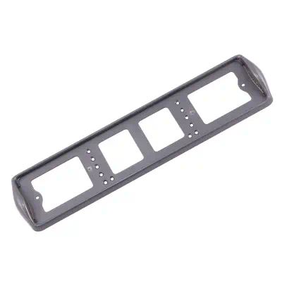 SPL55 — Рамка номерного знака пластмассовая с подсветкой боковой серая DOLLEX