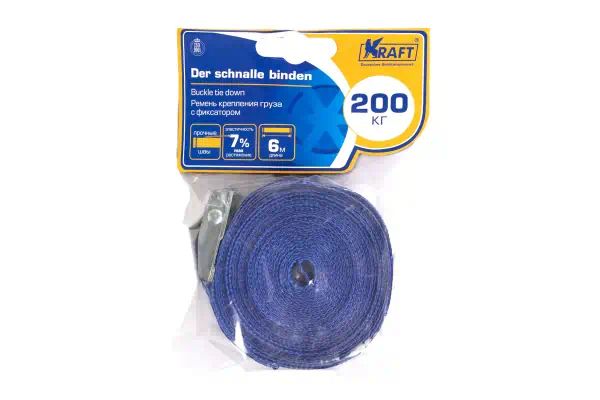 KT800201 — Ремень крепления уза с фиксатором  KRAFT