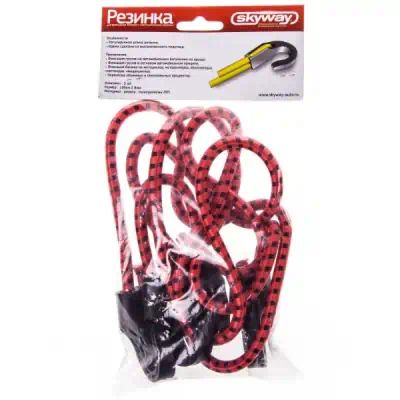 S06001012 — Резинка для крепления багажа пласт крюк SKYWAY