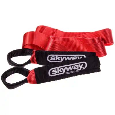S07401001 — Трос динамический 7 т (на разрыв) 5м 2 петли T-REX (ширина 70мм) SKYWAY