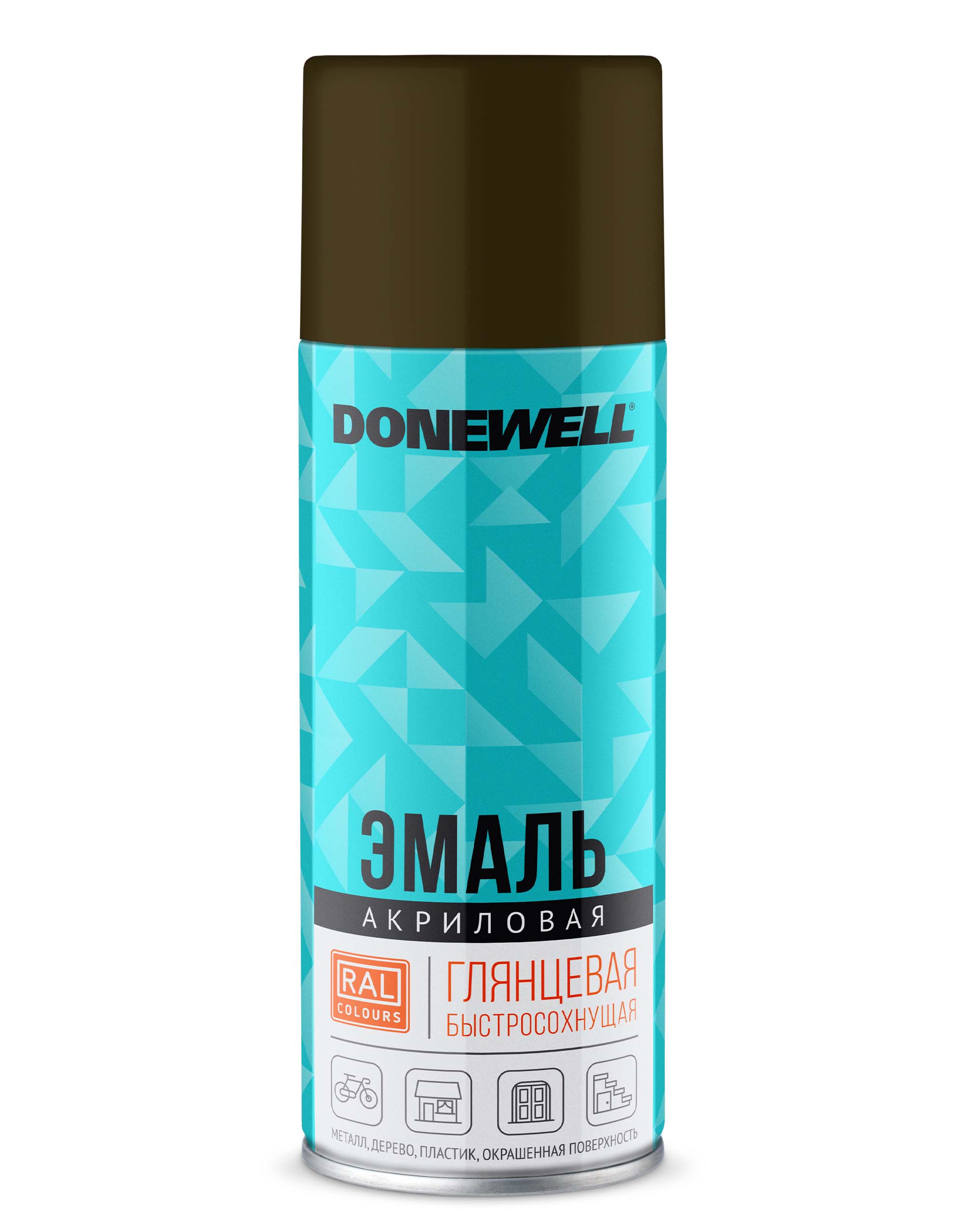 DWA6014 — Эмаль универсальная акриловаяаки глянцевая  DONEWELL