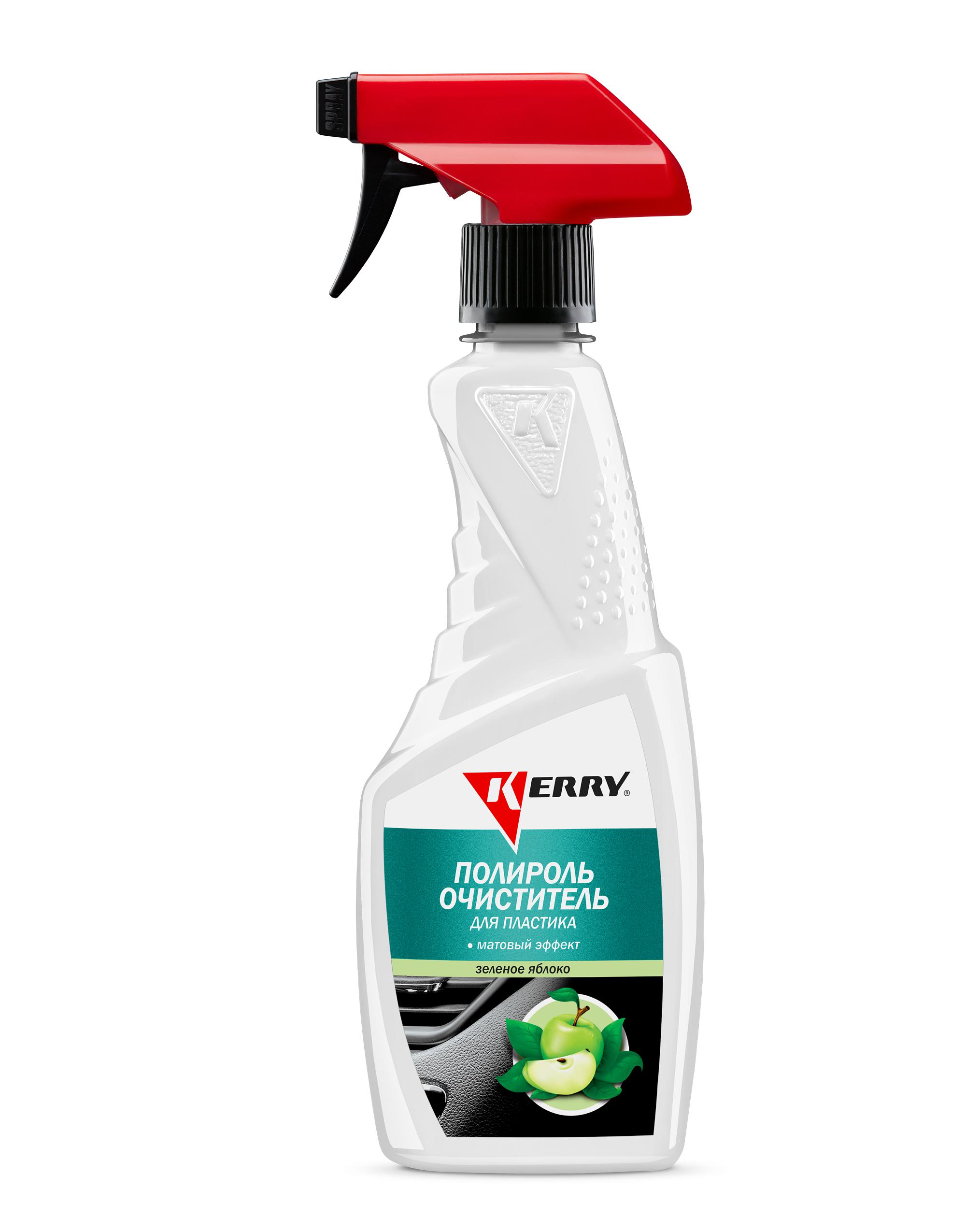 KR5052 — Полироль очиститель пластика салона атовый яблоко KERRY