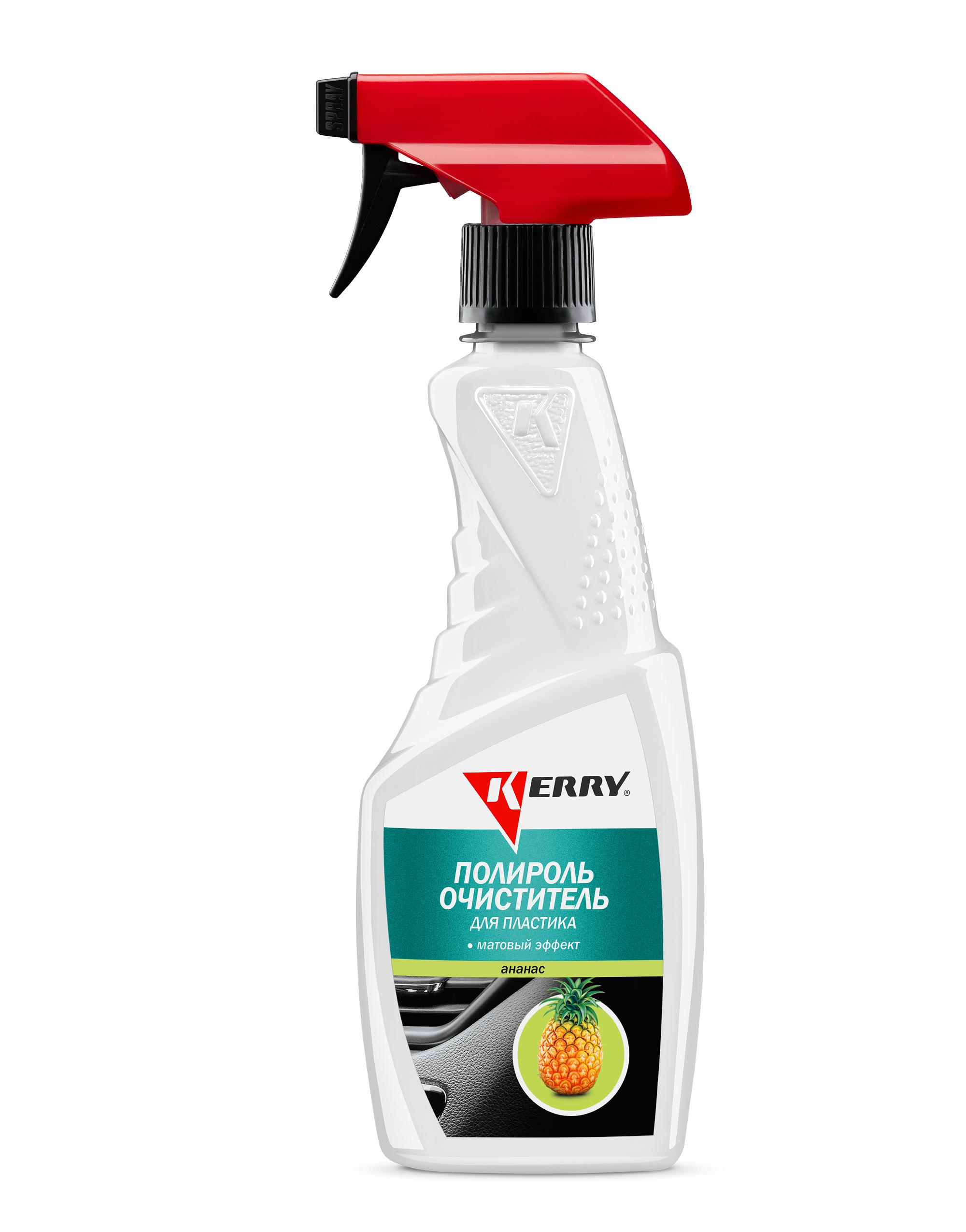 KR5054 — Полироль очиститель пластика салона с атовым эффектом ананас  KERRY