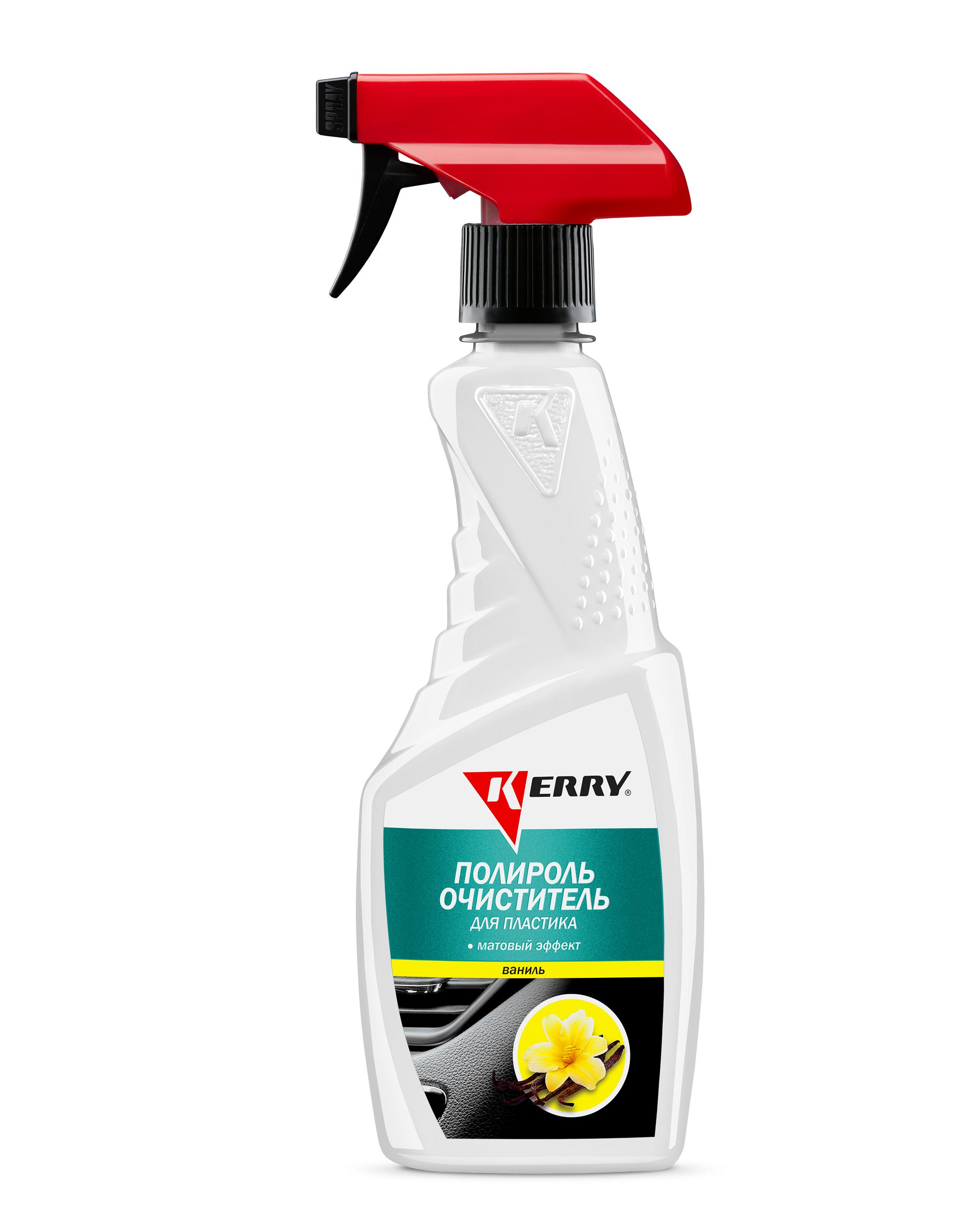 KR5058 — Полироль очиститель пластика салона с атовым эффектом ваниль риггер KERRY