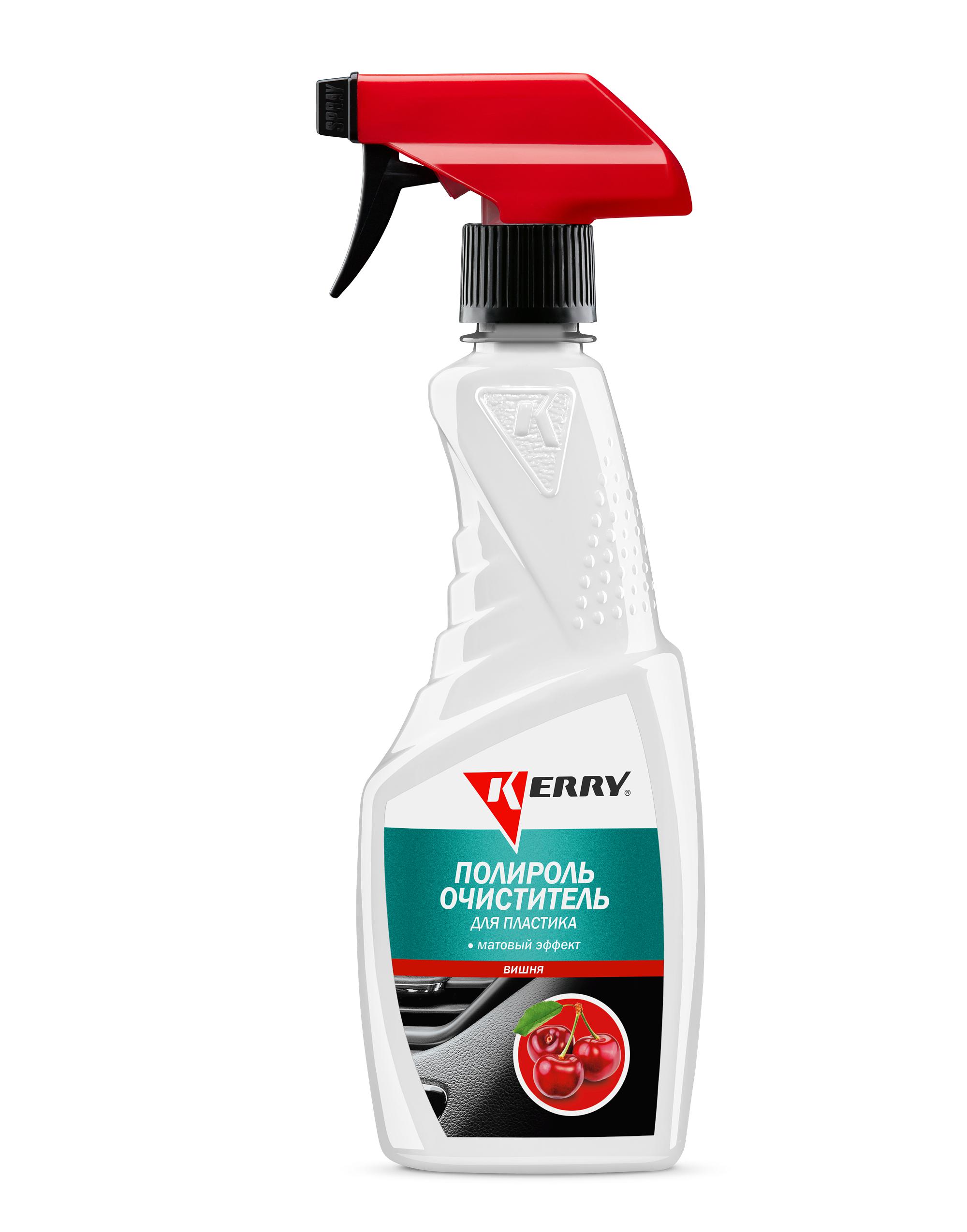 KR5059 — Полироль очиститель пластика салона с атовым эффектом вишня риггер KERRY