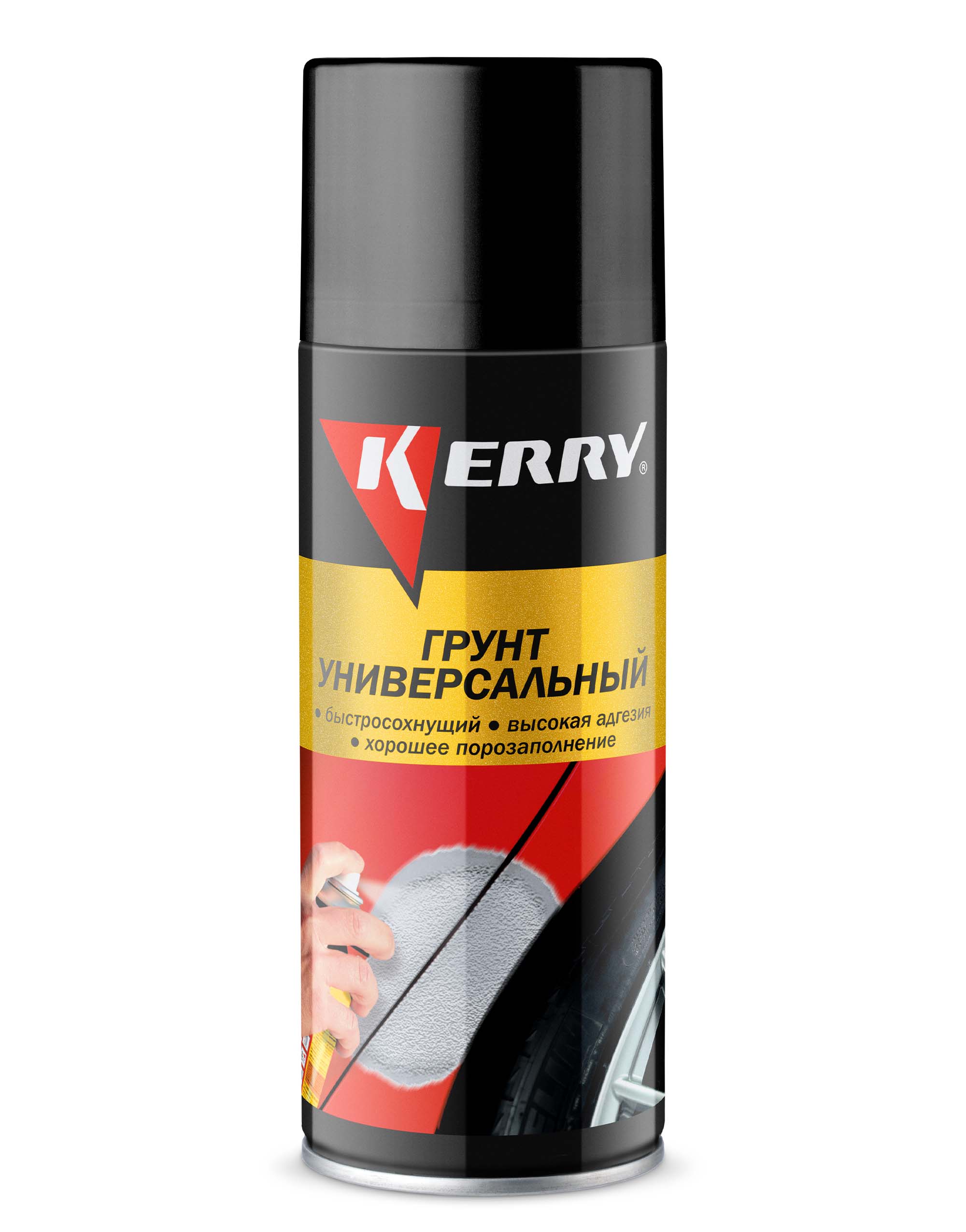 KR9253 — Грунтовка черная аэрозоль  KERRY
