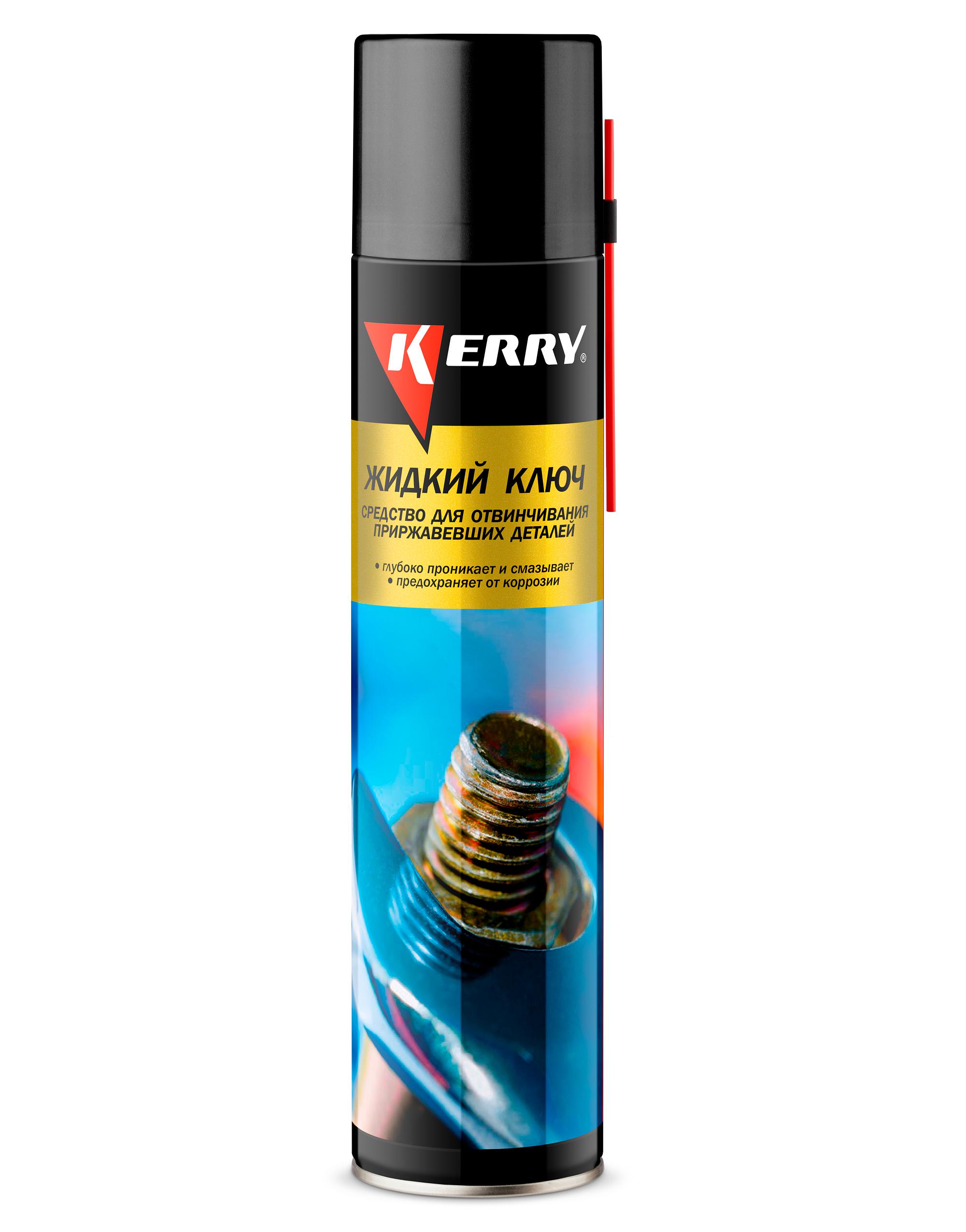 KR9404 — Жидкий ключ KERRY. Средство для отвинчивания приржавевших деталей KERRY