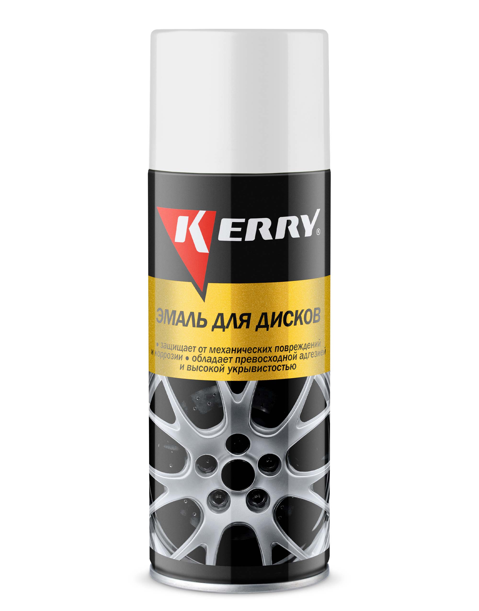 KR9601 — Краска для дисков KERRY аэрозоль белая KERRY