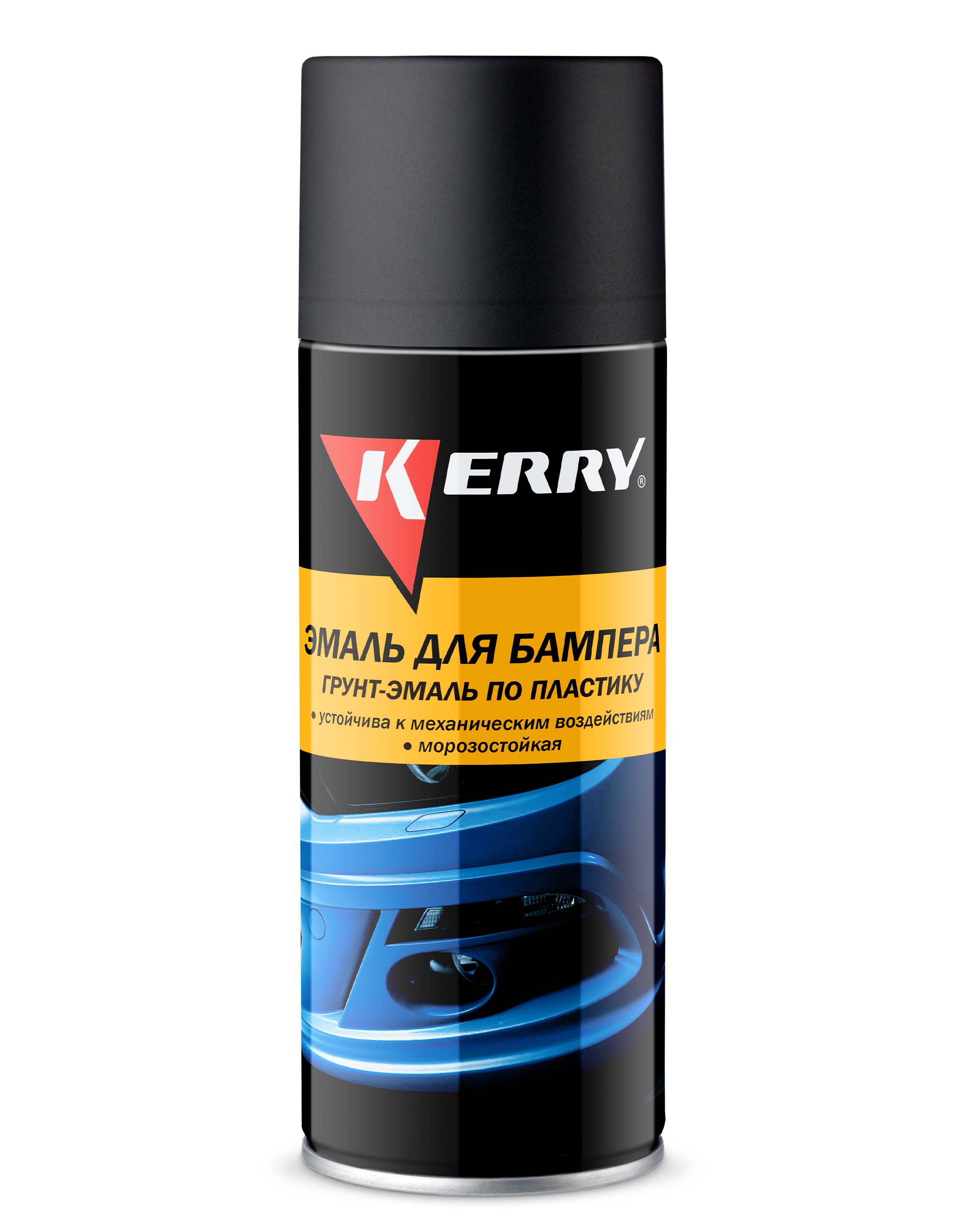 KR9612 — Краска для бампера KERRY аэрозоль чёрная KERRY