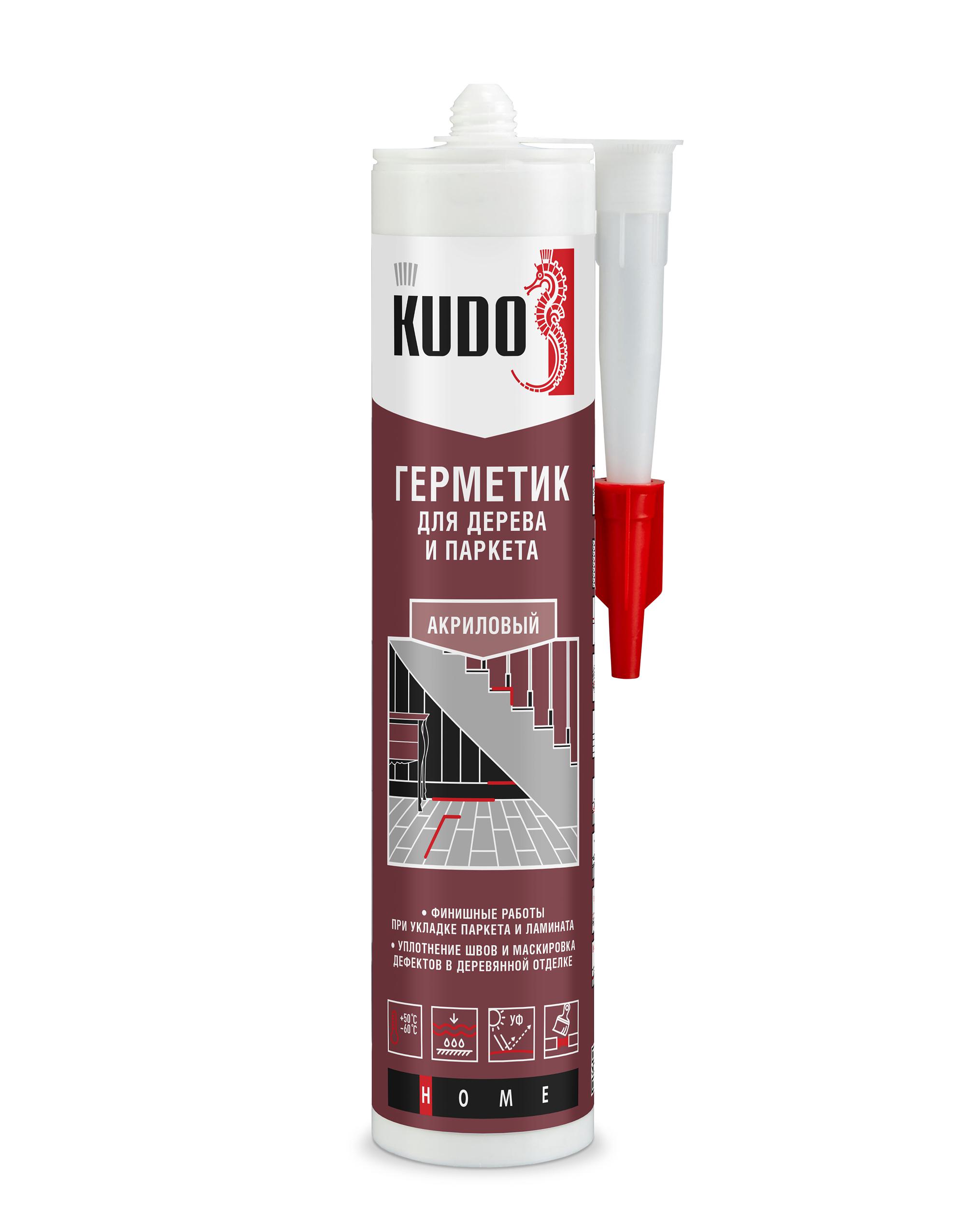 KSK321 — Герметик акриловый KUDO для дерева и паркета клён/ясень KSK-321 KUDO
