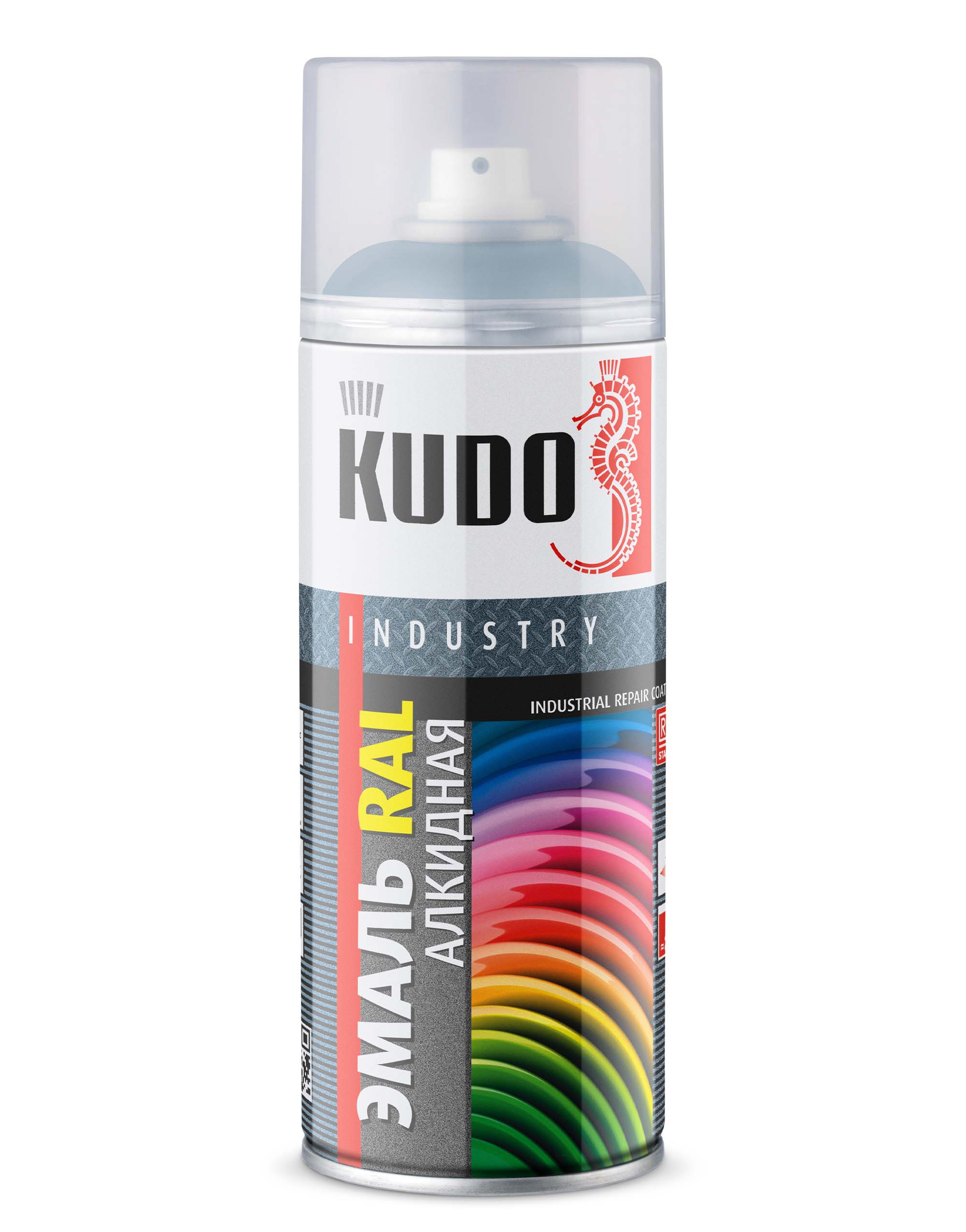 KU07035 — Эмаль универсальная алкидная KUDO RAL Светло-серая RAL 7035 KUDO