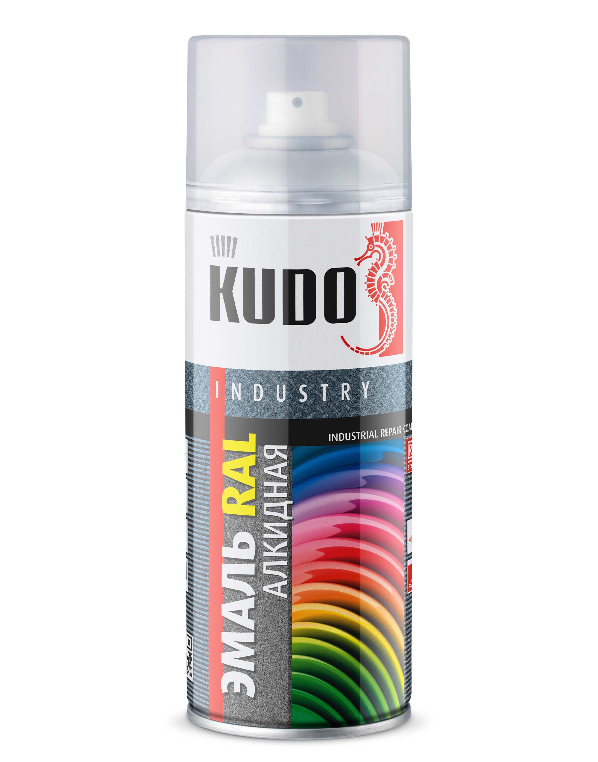 KU09003 — Эмаль универсальная алкидная KUDO RAL Сигнальная белая RAL 9003 KUDO
