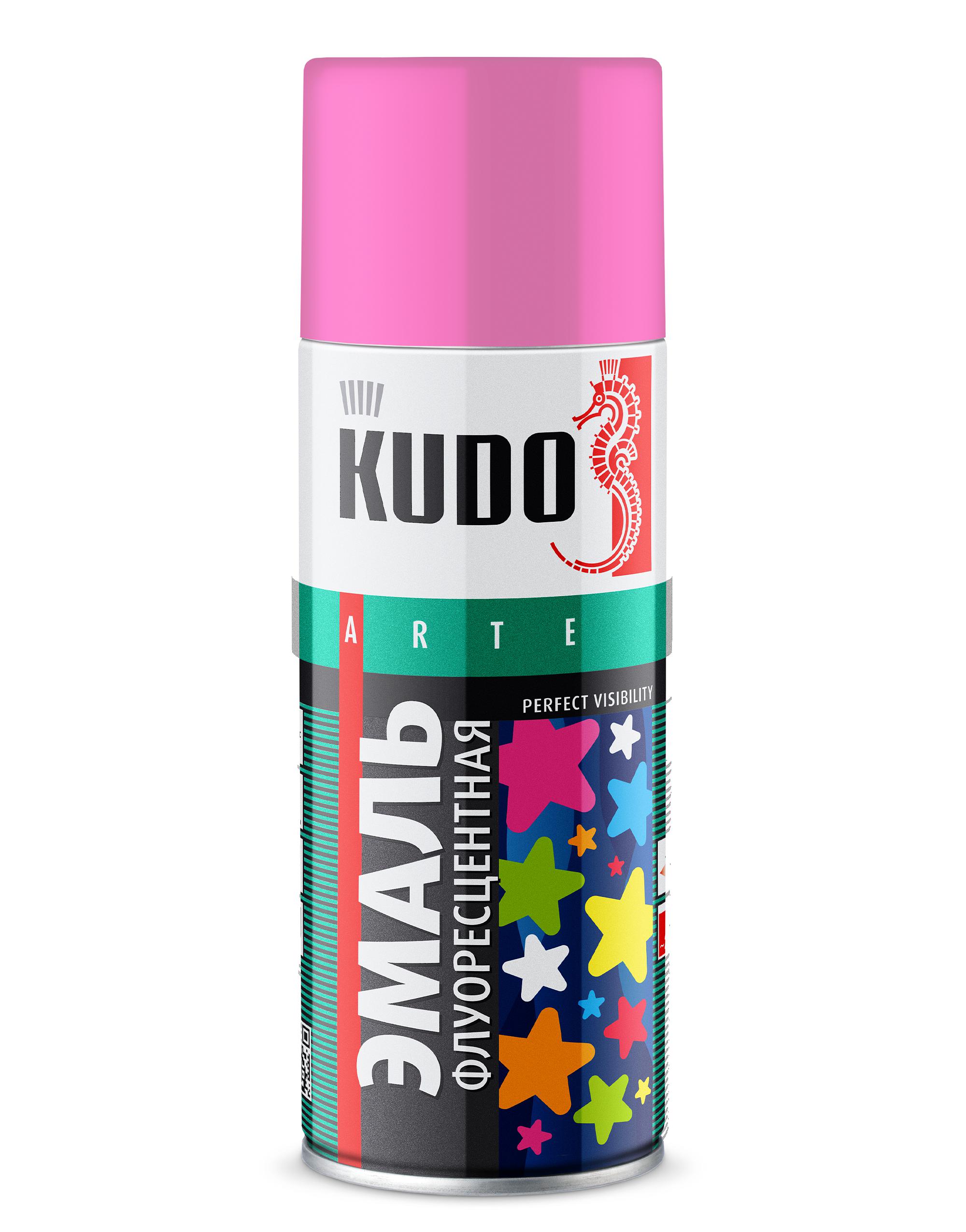 KU1207 — Эмаль флуоресцентная KUDO Розовая KUDO