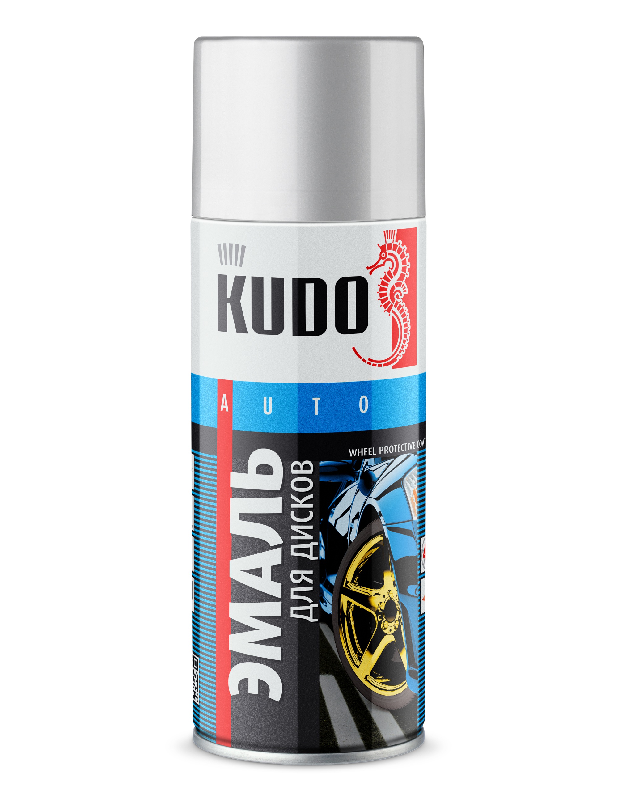 KU5201 — Эмаль для дисков KUDO Алюминий металлик KUDO