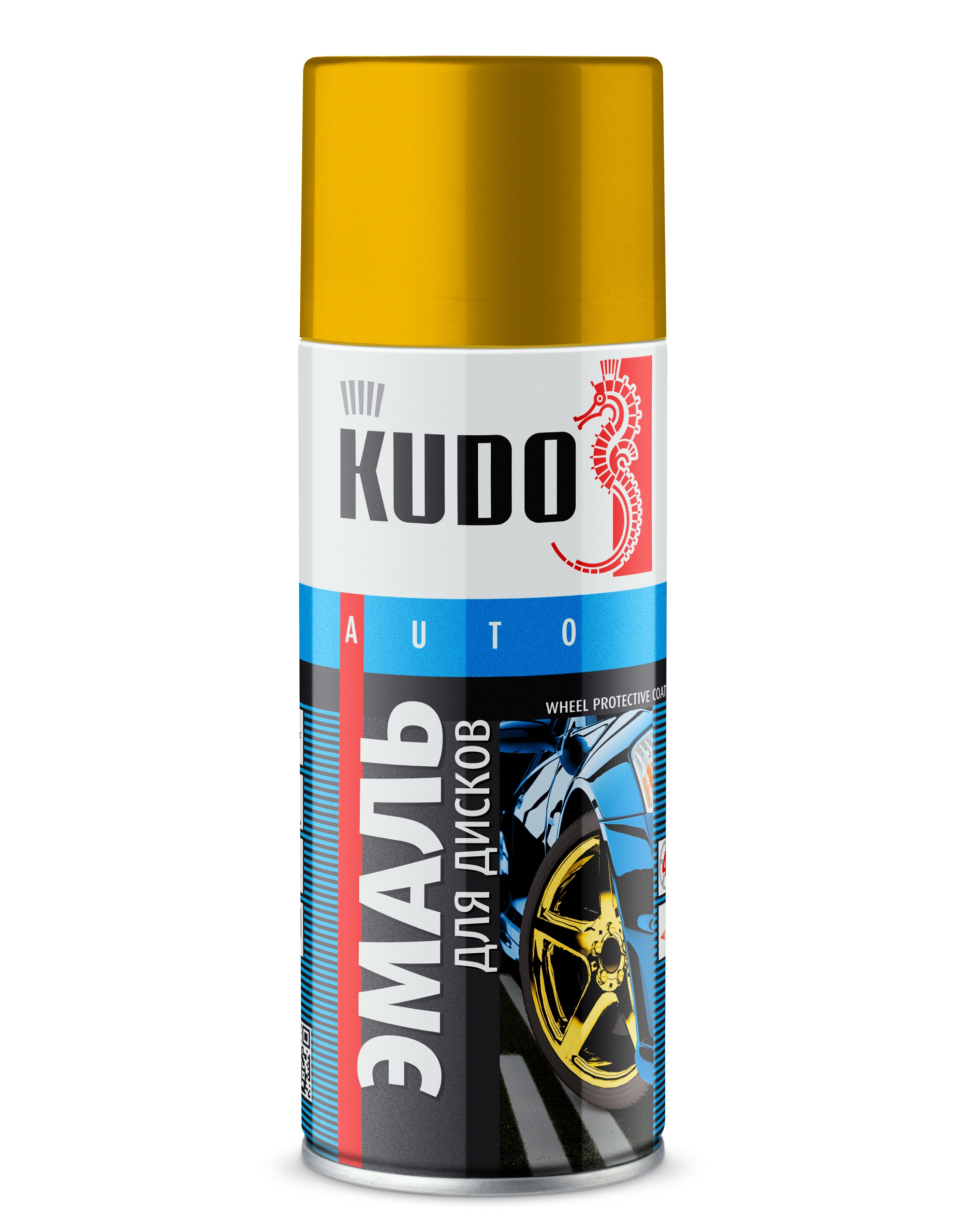 KU5207 — Эмаль для дисков KUDO Золотой металлик KUDO