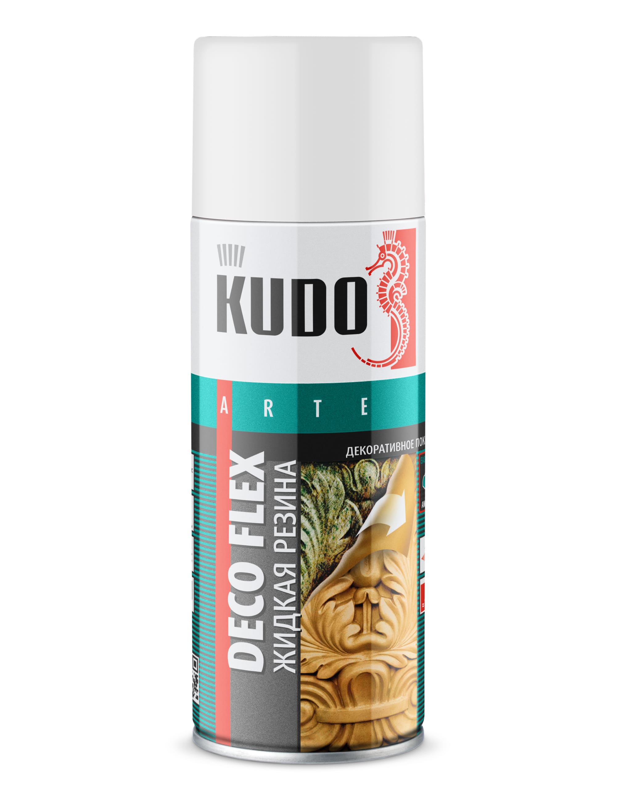 KU5301 — Жидкая резина KUDO DECO FLEX Белая KUDO