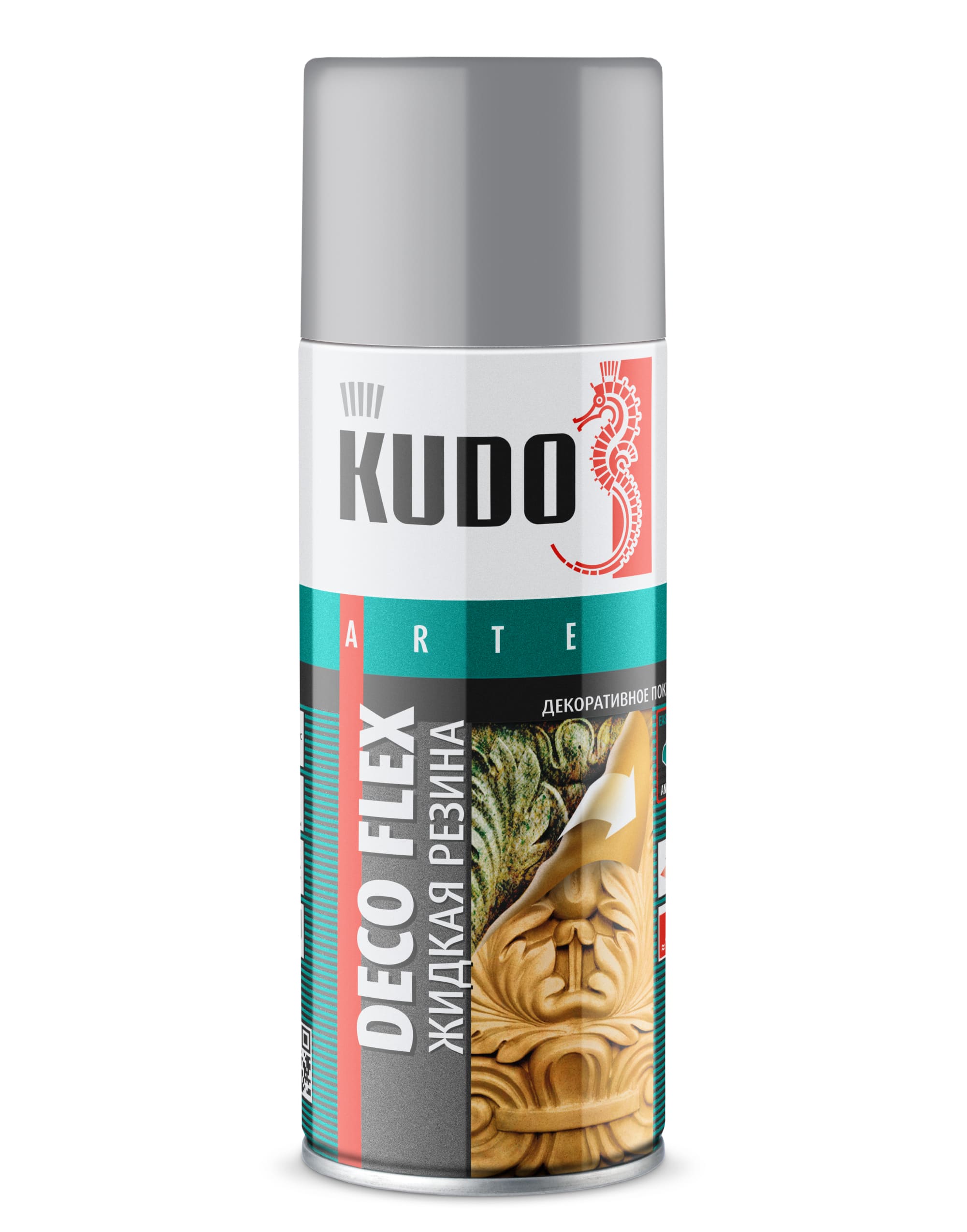 KU5308 — Жидкая резина KUDO DECO FLEX Серая KUDO