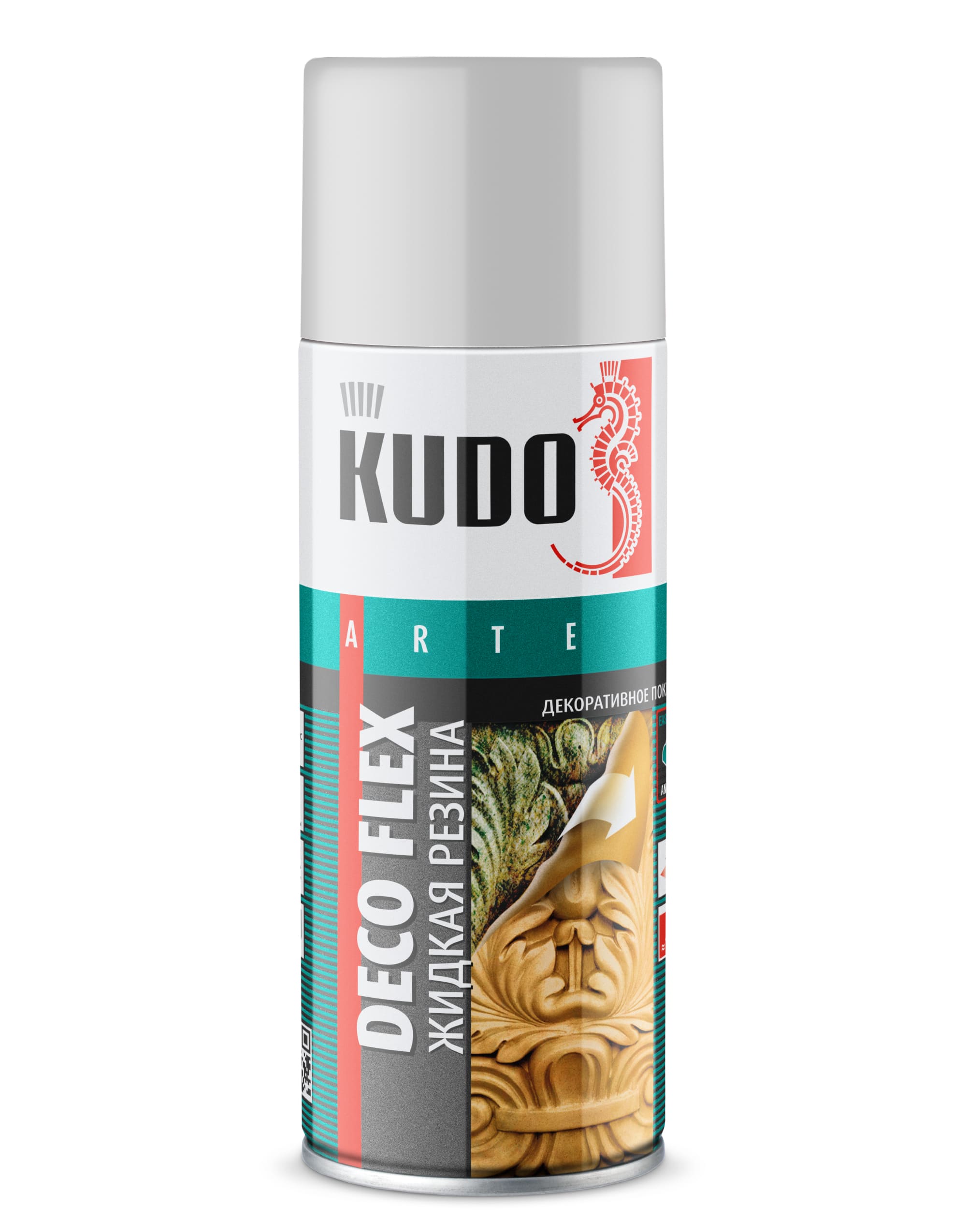 KU5336 — Жидкая резина KUDO DECO FLEX Алюминий KUDO