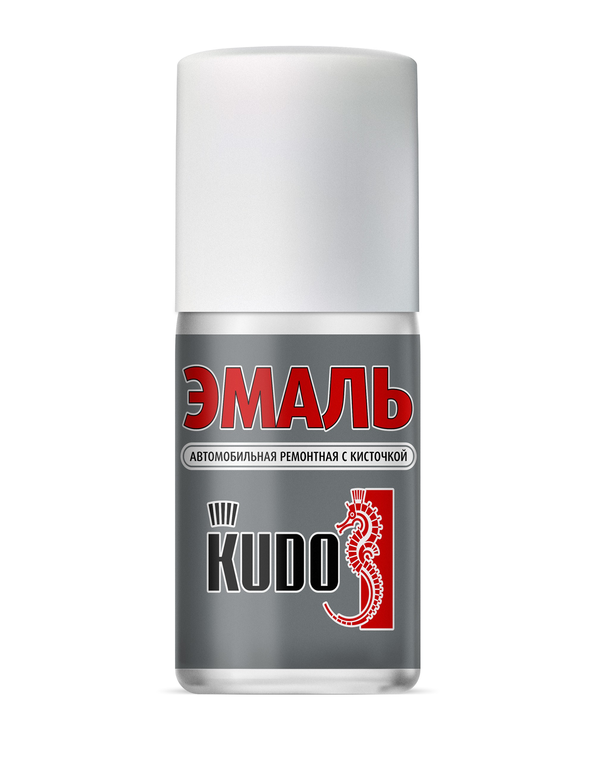 KU70201BB — Эмаль автомобильная KUDO ремонтная с кисточкой ВАЗ: Белый 201 KUDO