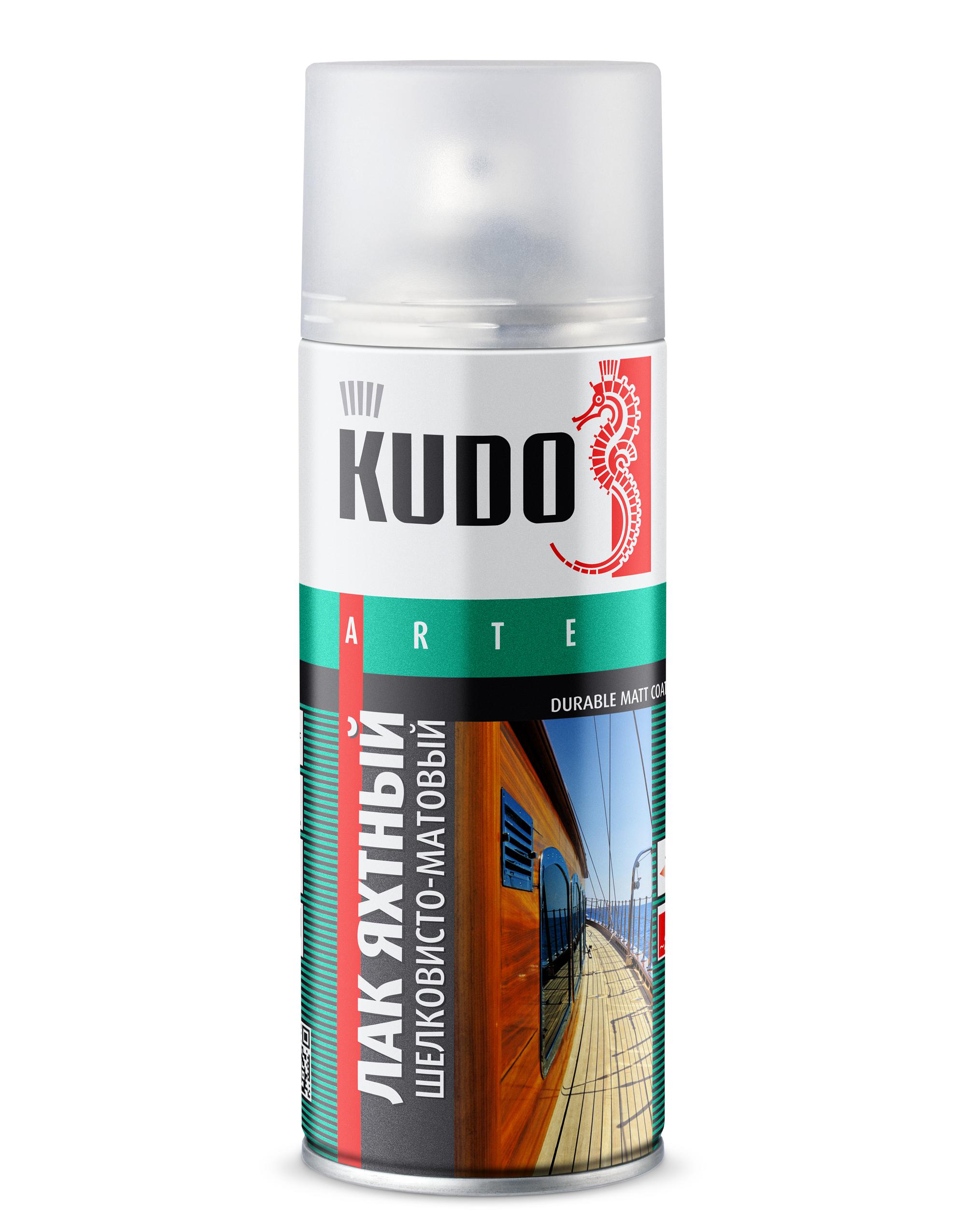 KU9005 — Лак яхтный KUDO универсальный шелковисто-матовый KUDO