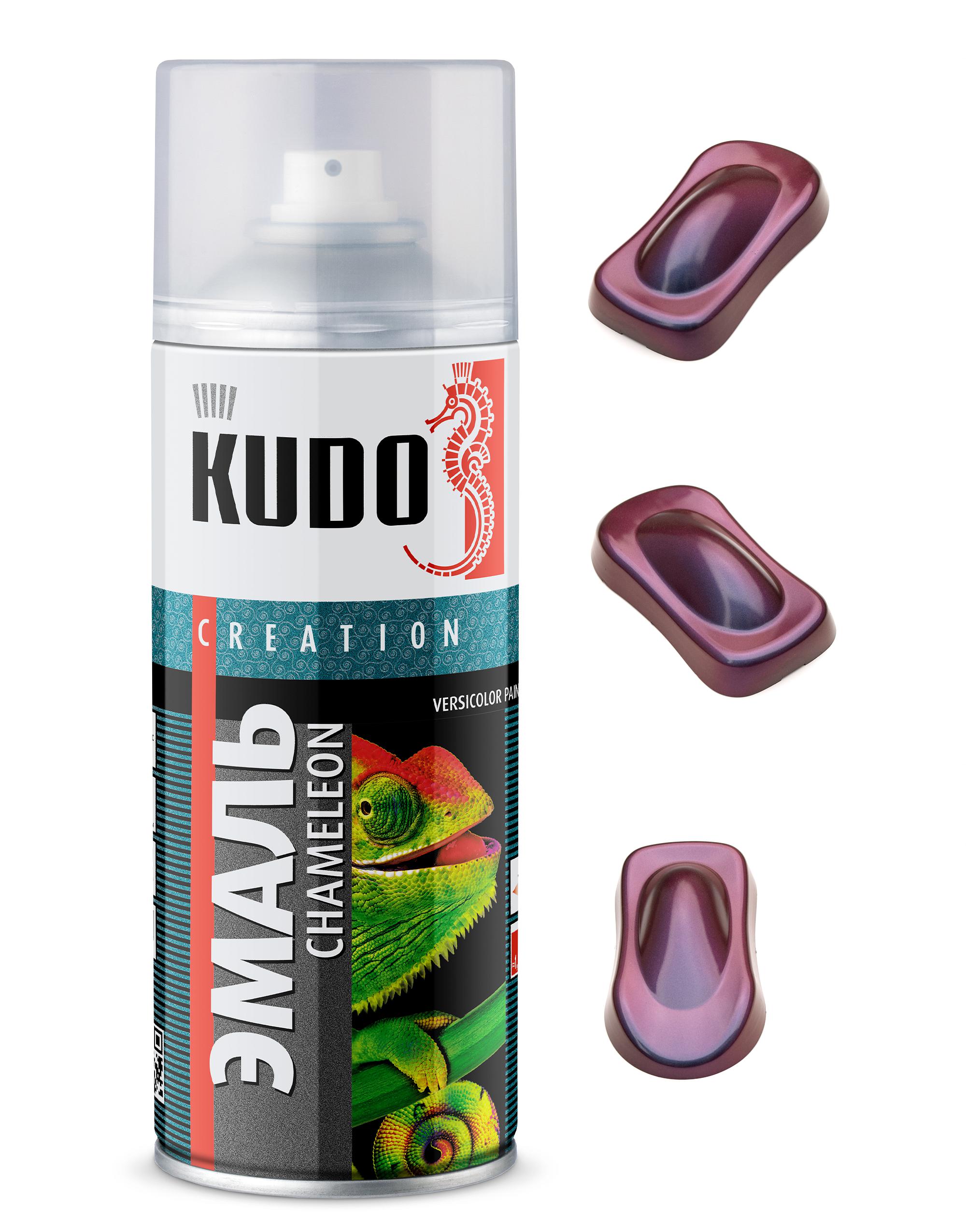 KUC2671 — Эмаль декоративная KUDO CHAMELEON Сливовый аромат KUDO