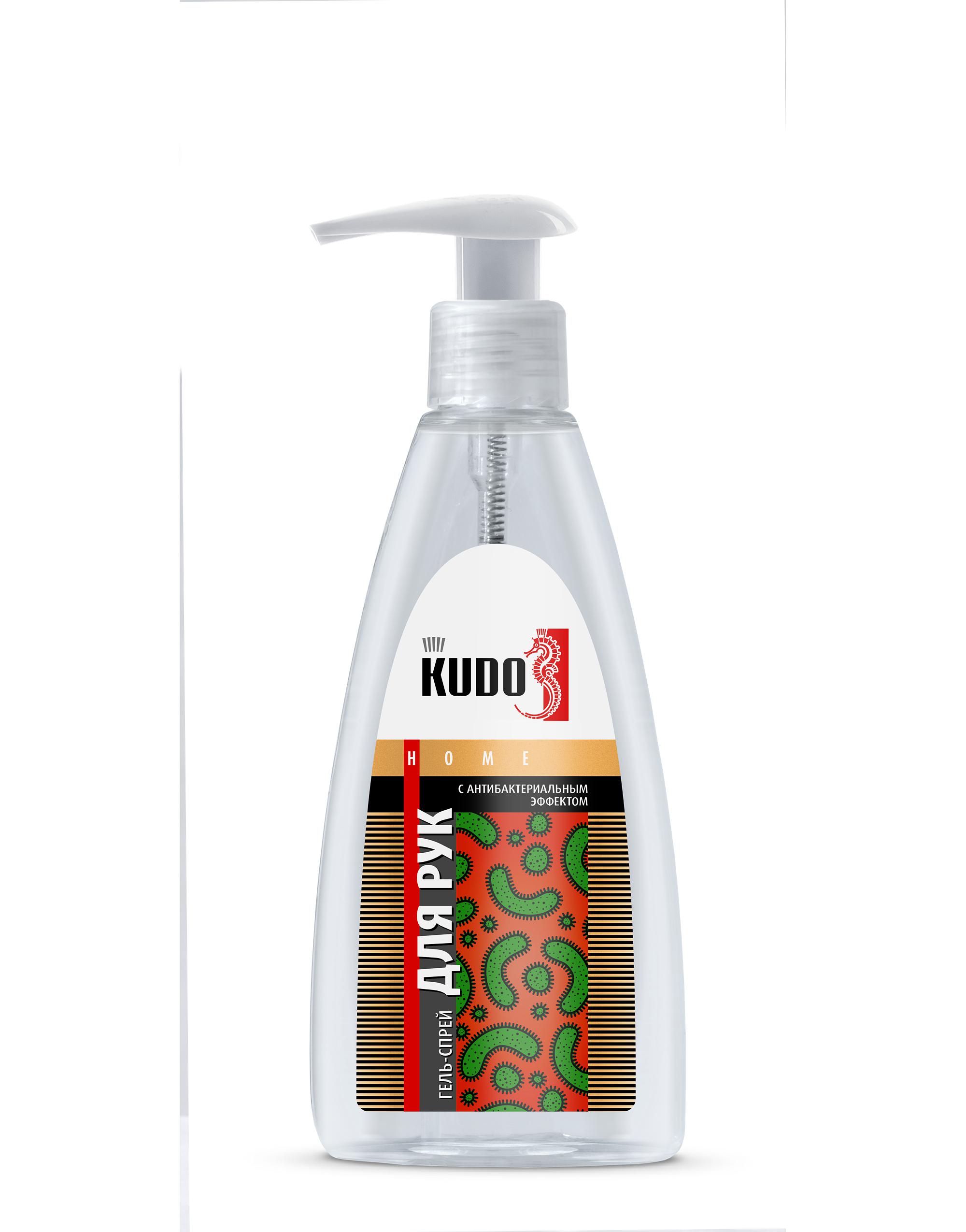 KUH502 — Гель-спрей для рук KUDO с антибактериальным эффектом (Антисептик) KUDO