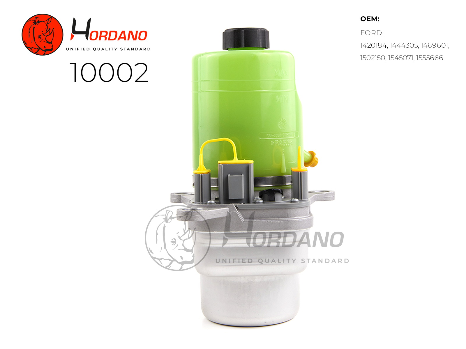 10002 — Насос ГУР HORDANO