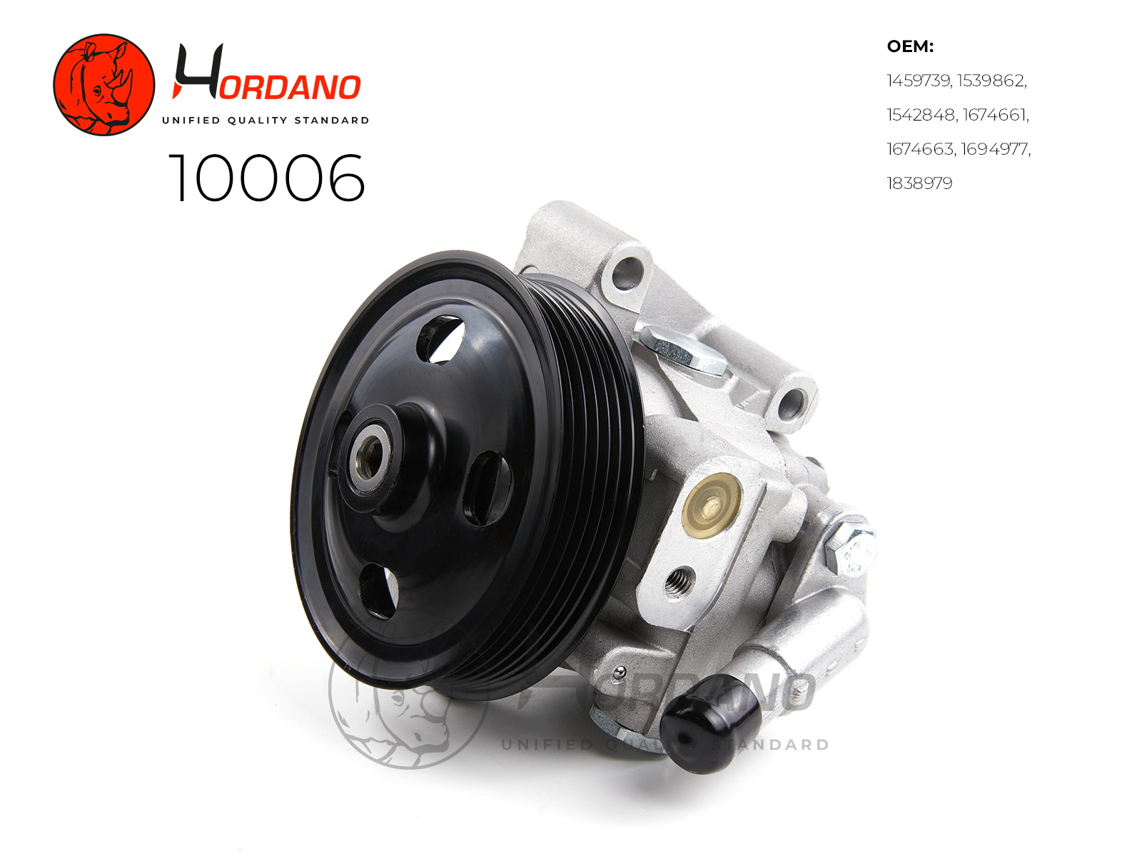 10006 — Насос ГУР HORDANO