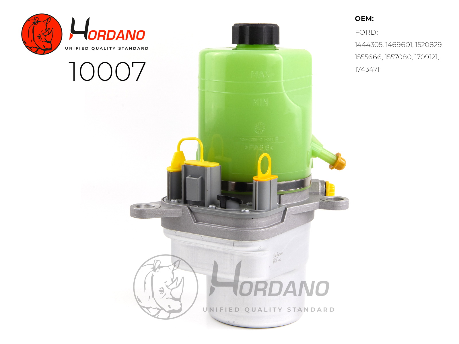 10007 — Насос ГУР HORDANO