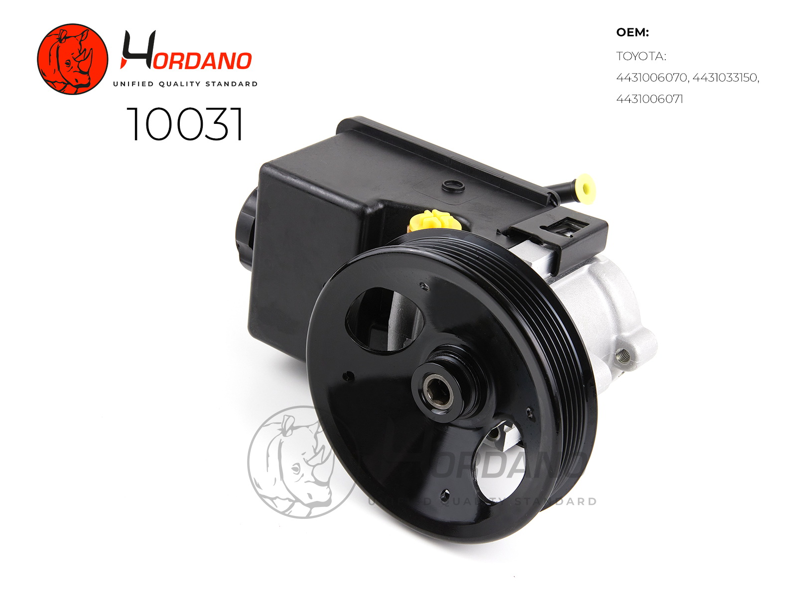 10031 — Насос ГУР HORDANO