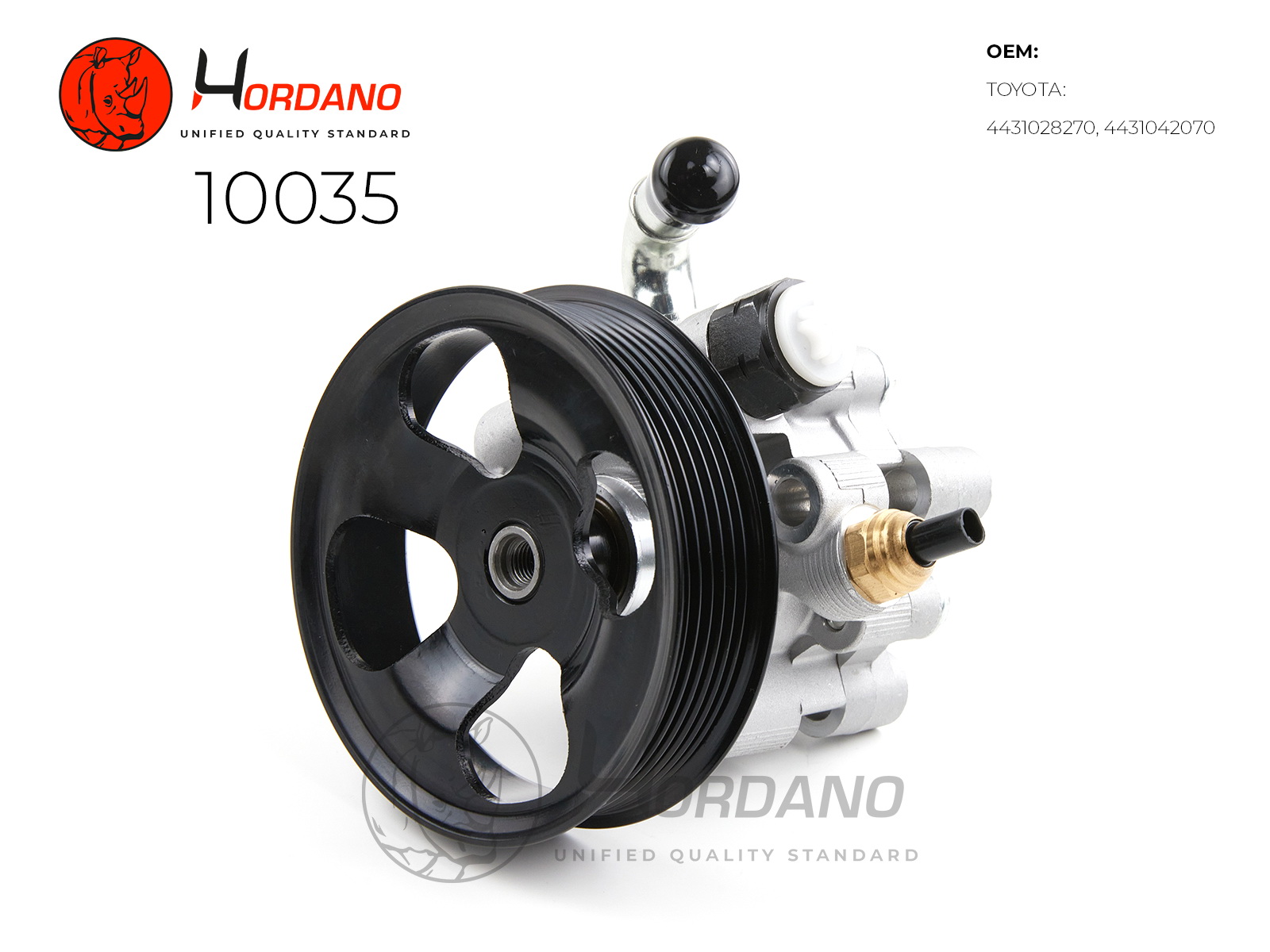 10035 — Насос ГУР HORDANO