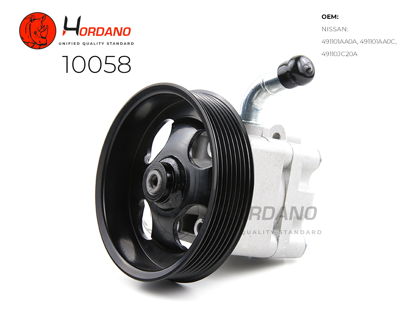 10058 — Насос ГУР HORDANO