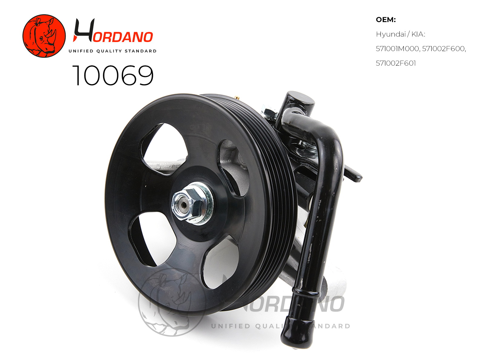10069 — Насос ГУР HORDANO