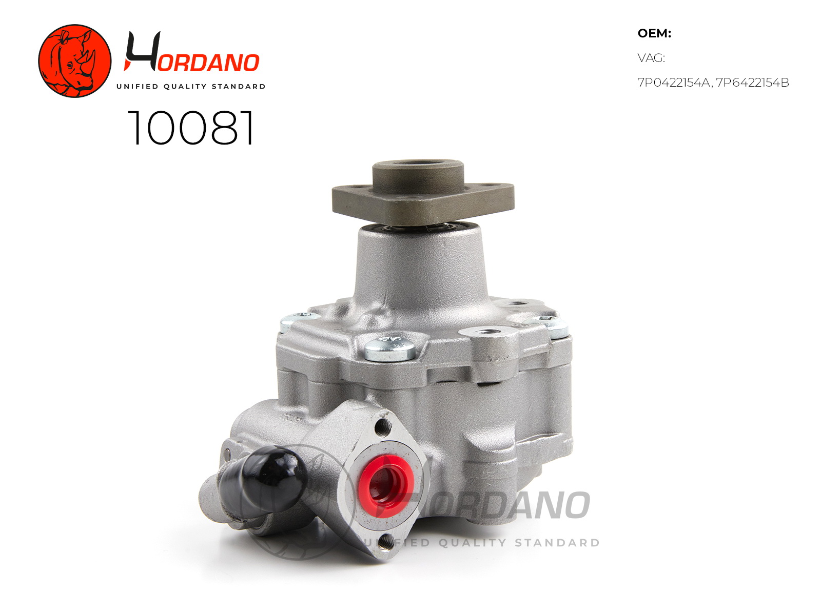 10081 — Насос ГУР HORDANO
