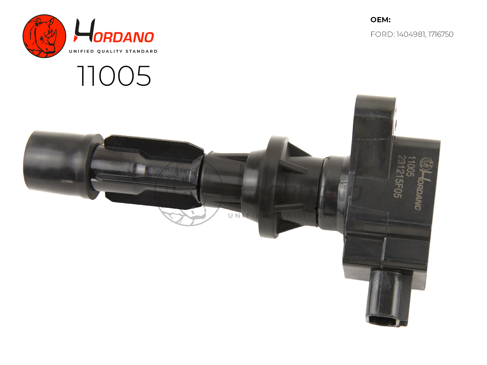 11005 — Катушка зажигания\ FORD MONDEO IV 03.07- 2.3 HORDANO