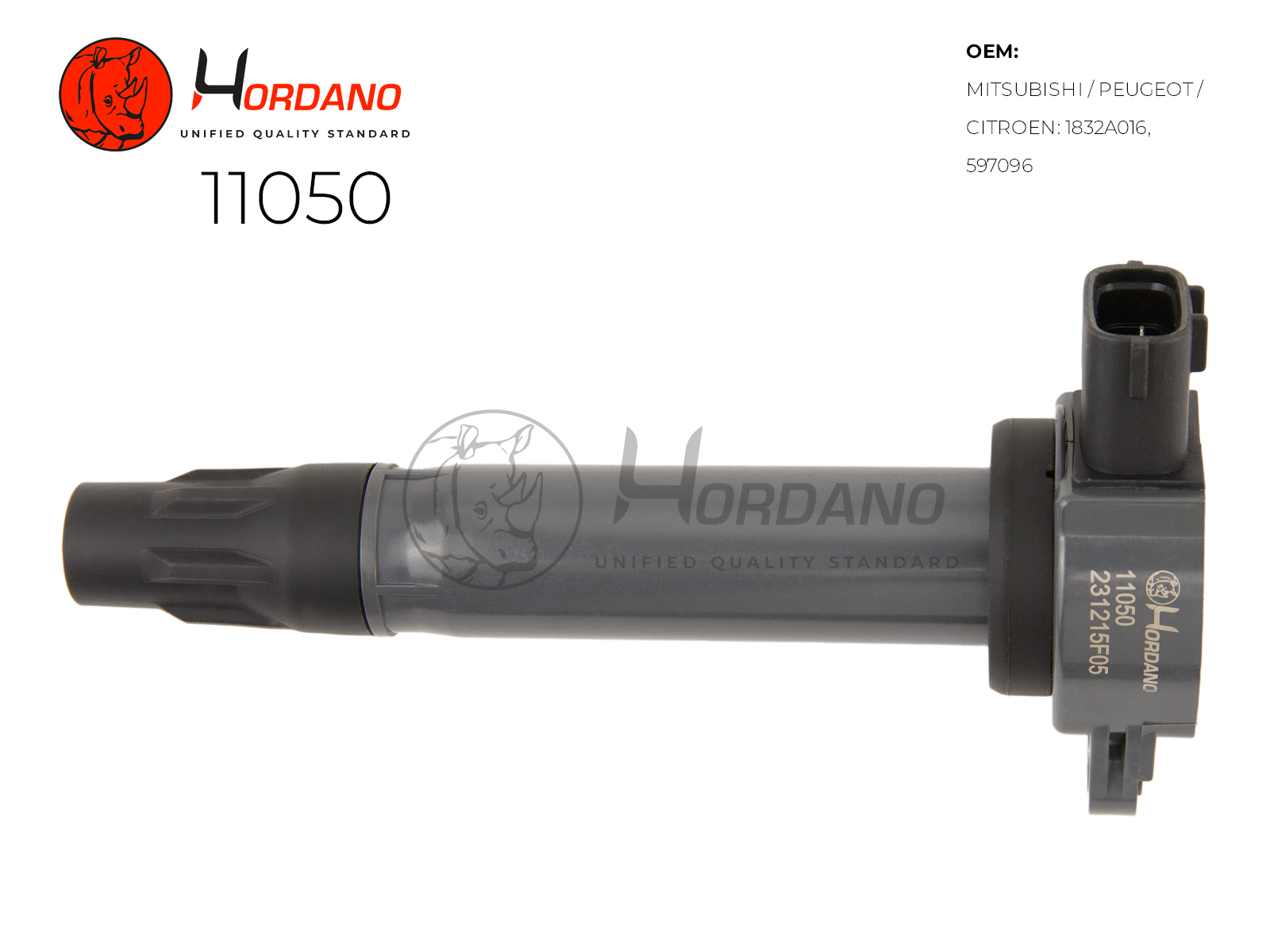11050 — Катушка зажигания\ MITSUBISHI OUTLANDER III 08.12- 2.0 HORDANO