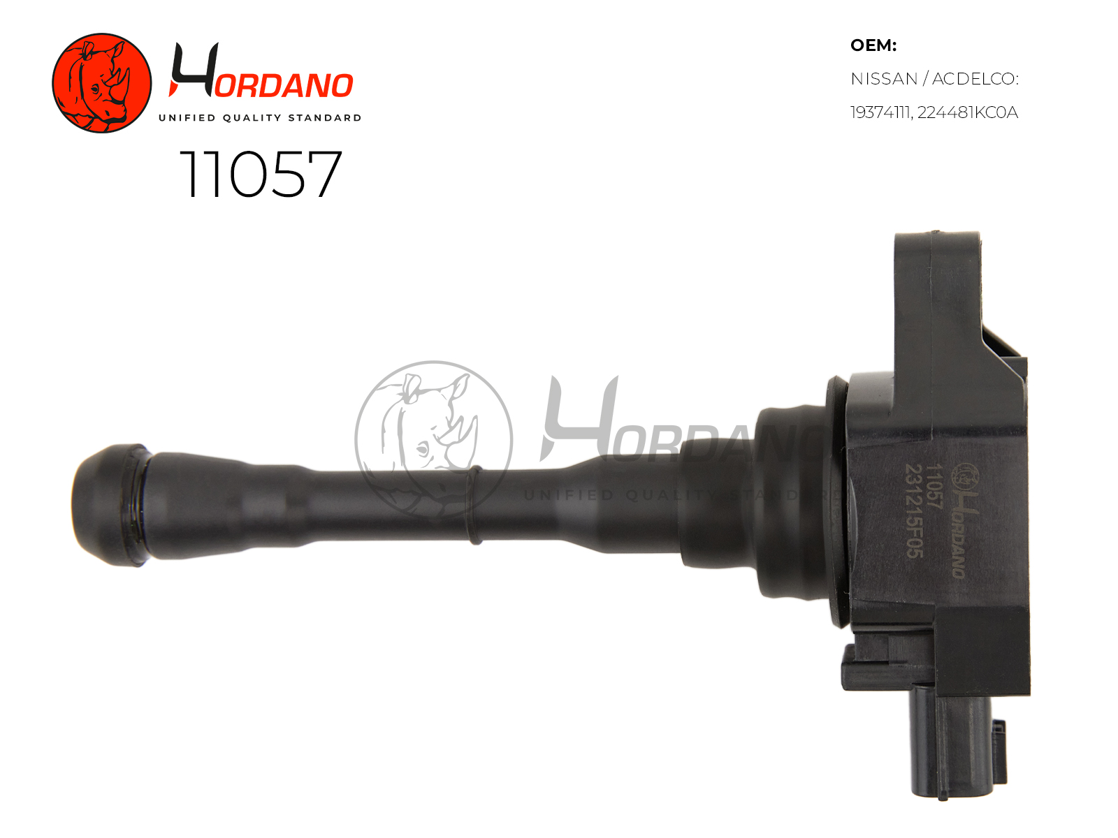 11057 — Катушка зажигания\ NISSAN X-TRAIL (T32) 09,13- 2 HORDANO