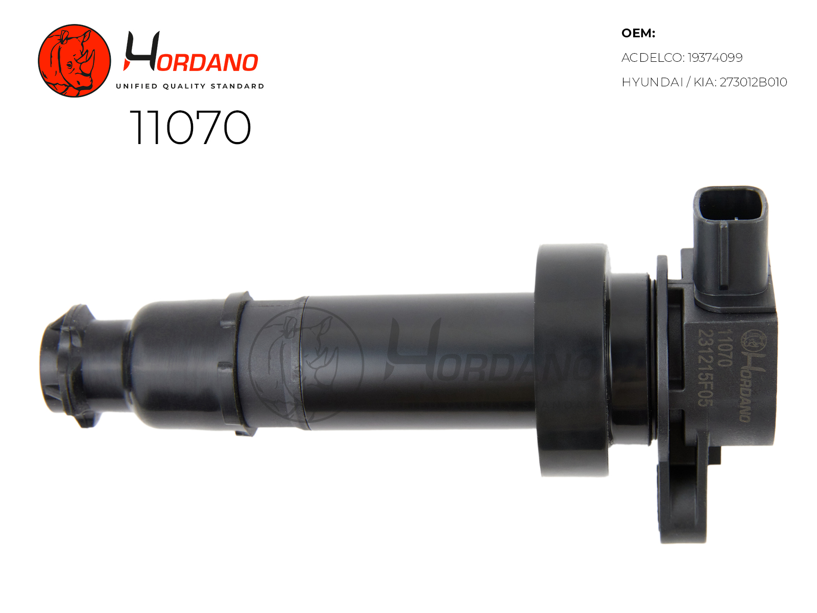 11070 — Катушка зажигания\ HUYNDAI CRETA(IX25) 15- 1,6 HORDANO
