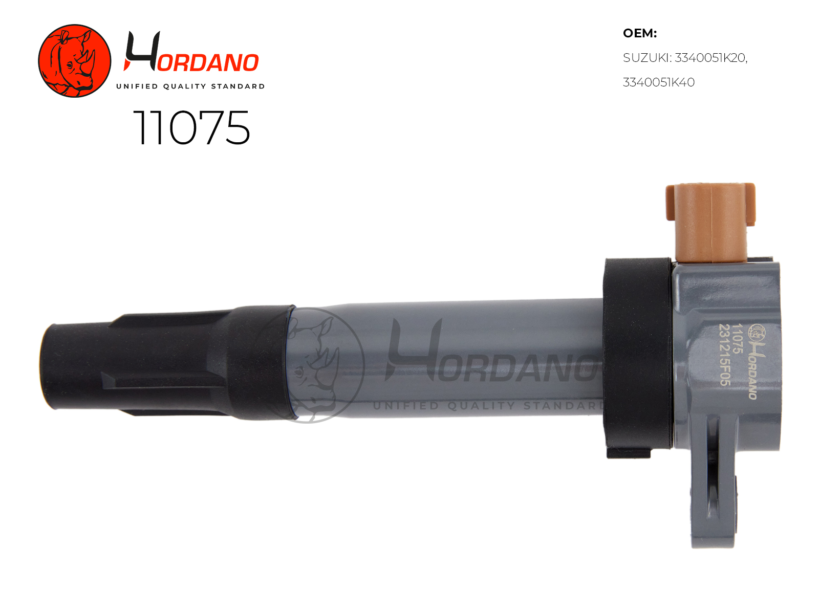 11075 — Катушка зажигания HORDANO