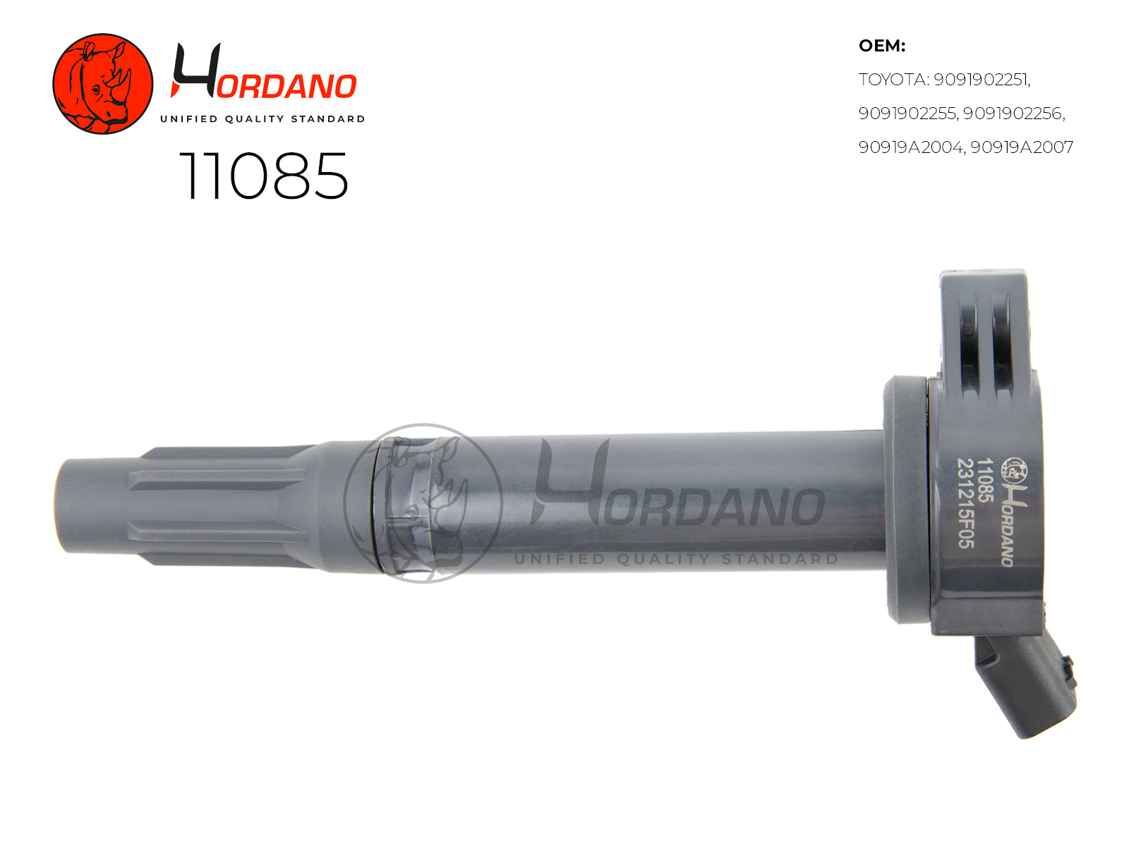 11085 — Катушка зажигания\ TOYOTA HIGHLANDER III (_U5_) 12,13- 3.5 (GSU5_) HORDANO